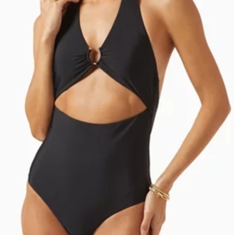 Jade Swim Ryla White One Piece Swimsuit NWT